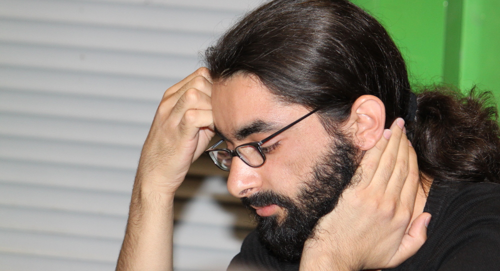 Souveräner Turniersieger: der syrische Schachfreund Turky al Hwidy