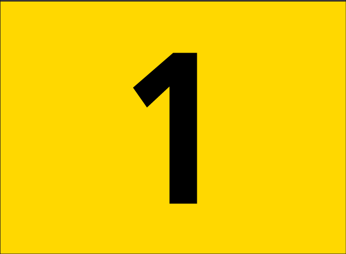 Farbe der Tischnumerierung Farbe der Tischnumerierung